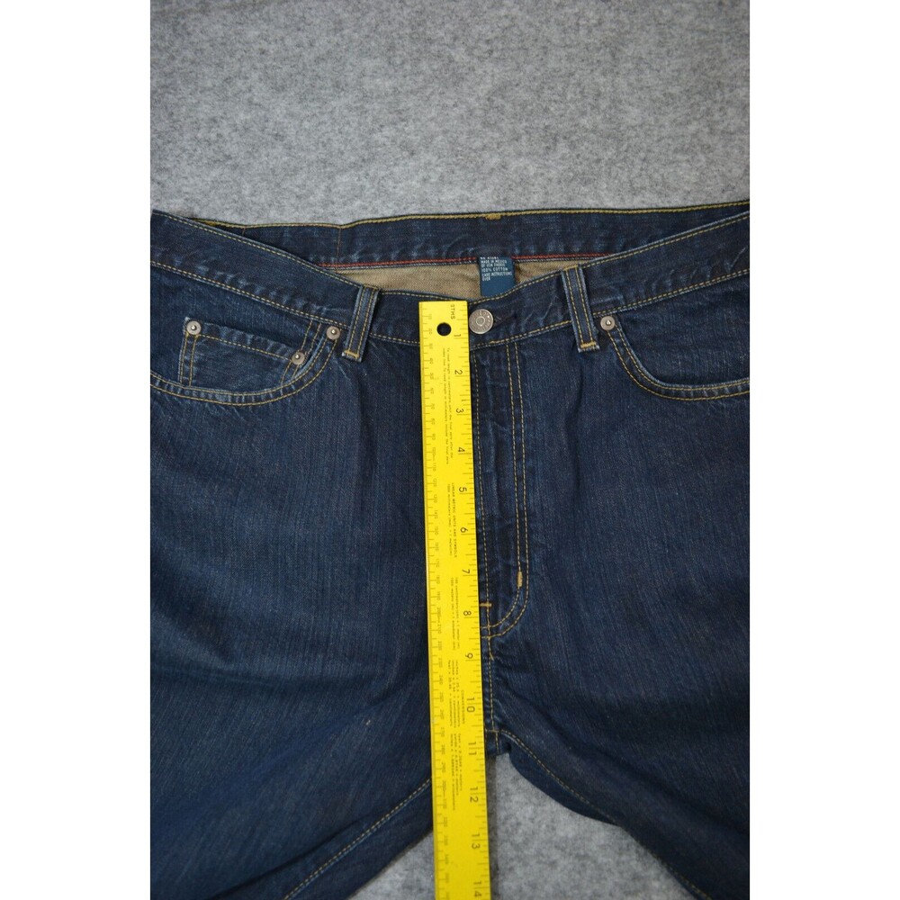 Polo Ralph Lauren Jeans Mens 35X32 Blue Authentic Straight Leg Denim - Picture 11 of 16